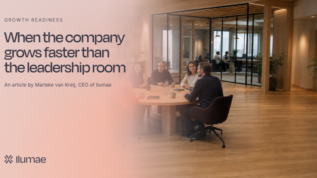 Cover of When the company grows faster than the leadership room